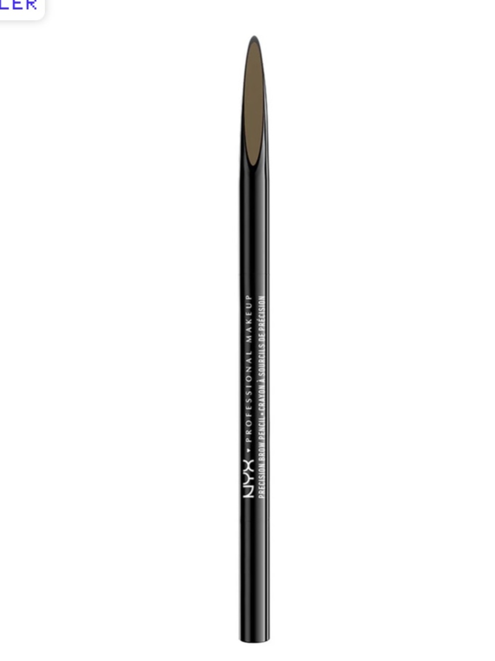 NYX Dual-Ended Eyebrow Pencil — Taupe